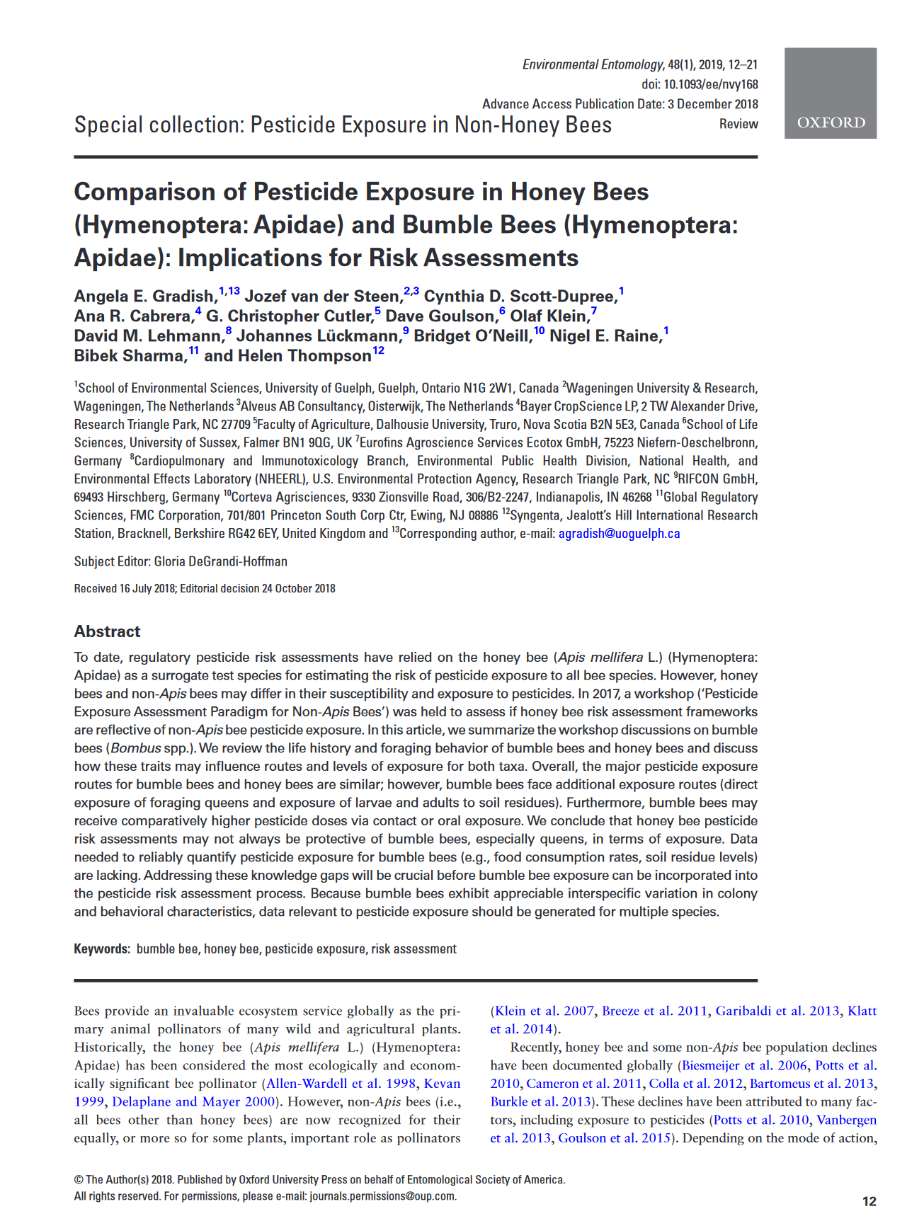 Comparison-of-exposure-in-honey-bees-and-bumble-bees